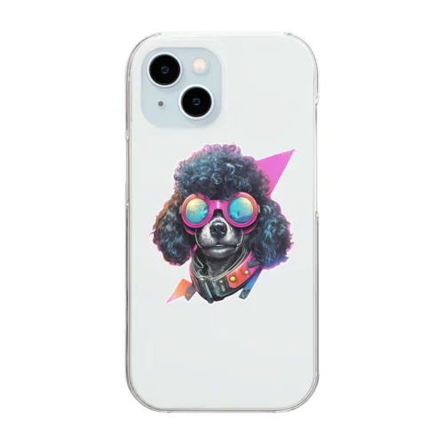 cool poodle B Clear Smartphone Case