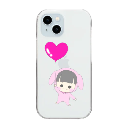 ゆらゆらアルラビちゃん Clear Smartphone Case