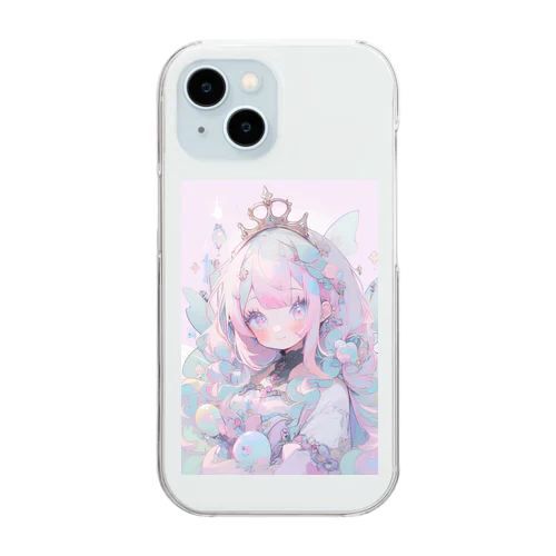 ふぇありーぽるん Clear Smartphone Case