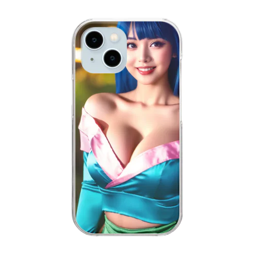SexyOrientalGirl-F Clear Smartphone Case