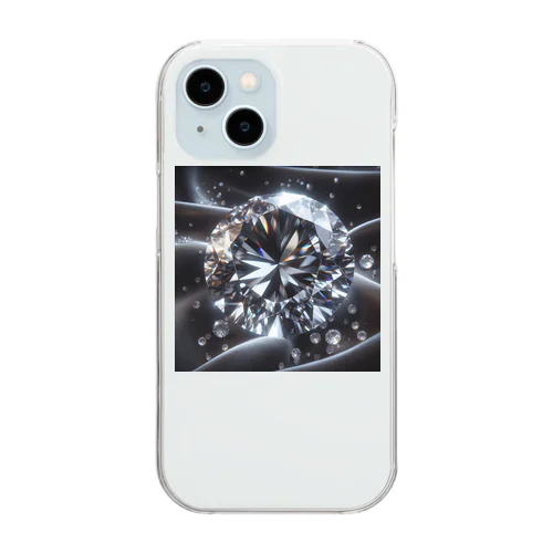 ダイヤモンド Clear Smartphone Case