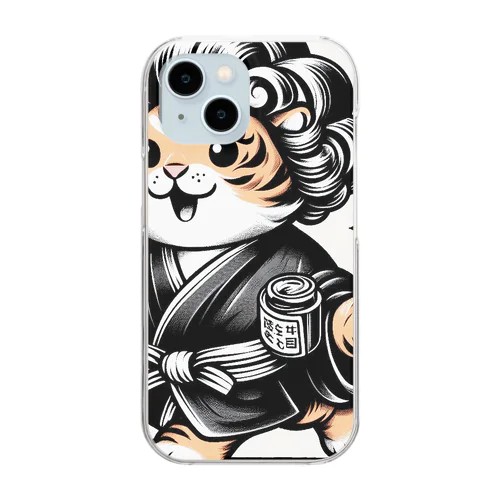 虎筆女将 Clear Smartphone Case