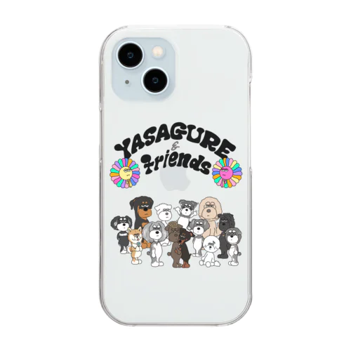 YASAGURE friends Clear Smartphone Case