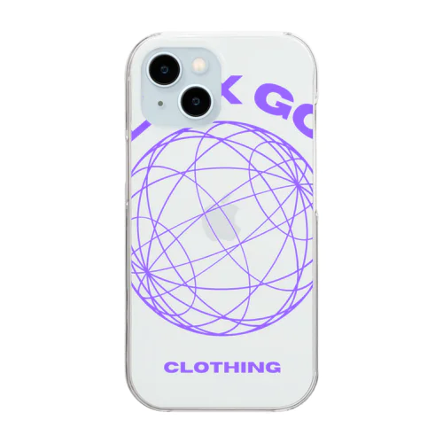 PURPLE LOGO Collections Clear Smartphone Case