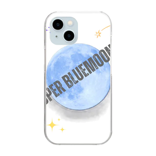 Super Bluemoon Brand🎵 クリアスマホケース