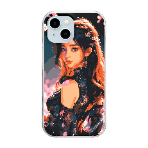 FantasyPixelGirl-A Clear Smartphone Case