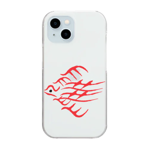 不死鳥 Clear Smartphone Case