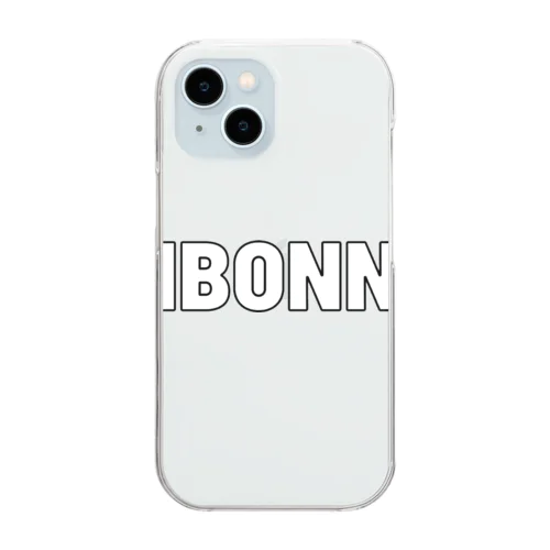  KIBONNUロゴ Clear Smartphone Case