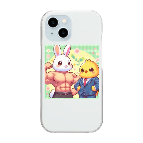 親愛なる君と僕‐ダサカワVer. Clear Smartphone Case