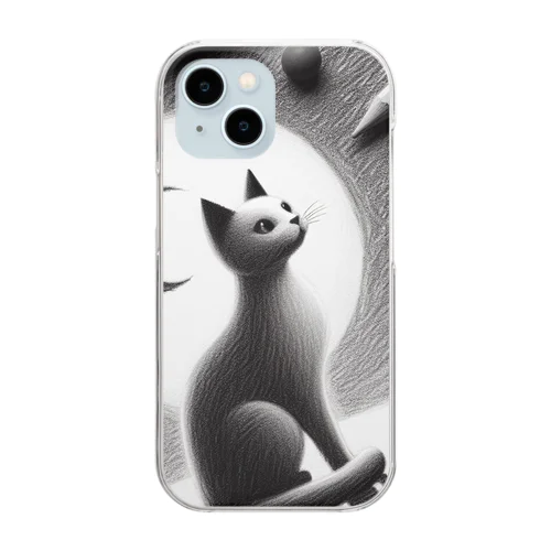 ねこう Clear Smartphone Case