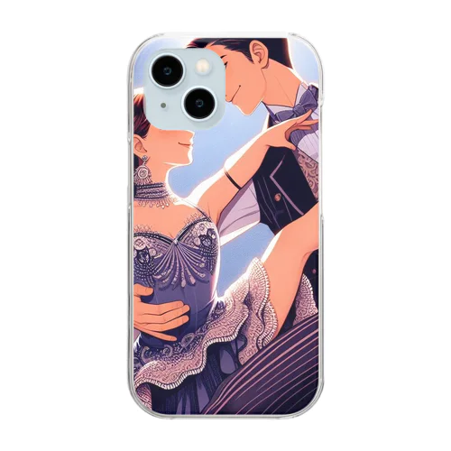 デュエットダンス Clear Smartphone Case