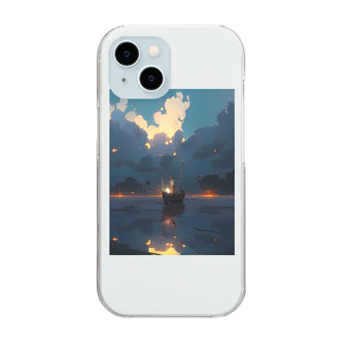 漁り火　なでしこ1478 Clear Smartphone Case