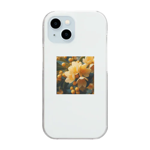 osmanthus Clear Smartphone Case