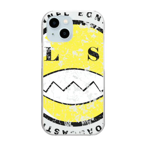 SMILE OLD PAINT1 Clear Smartphone Case