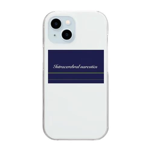 脳汁 Clear Smartphone Case