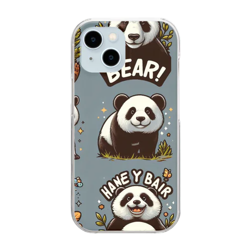 クマジャック Clear Smartphone Case