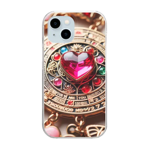 Love Story Clear Smartphone Case