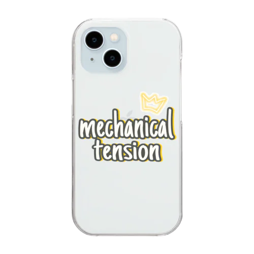 メカニカルテンション👑 Clear Smartphone Case