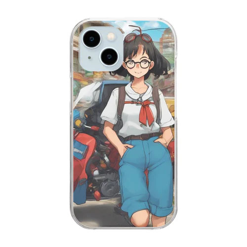 観光旅行 Clear Smartphone Case