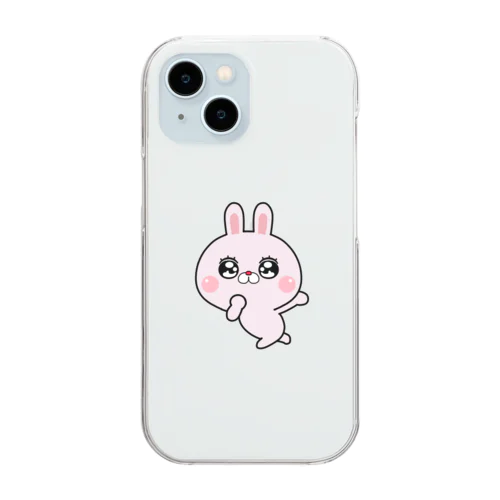 絶好調ラピピ Clear Smartphone Case