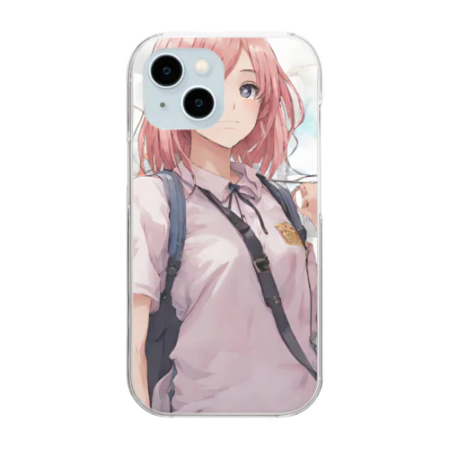 理想の彼女 Clear Smartphone Case