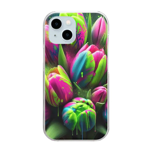 tulipan Clear Smartphone Case
