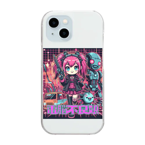 電脳不良娘 Clear Smartphone Case