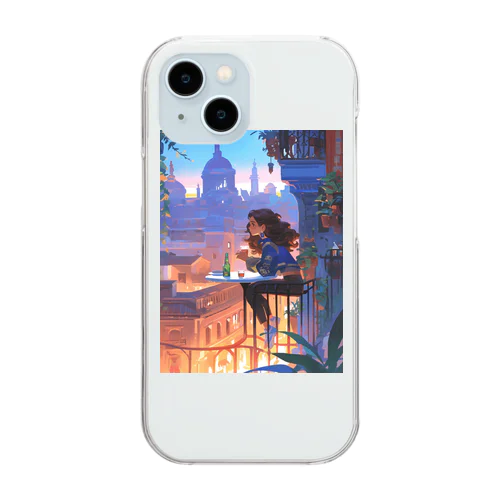 過ぎし日を忍びながら　Hime  2530 Clear Smartphone Case