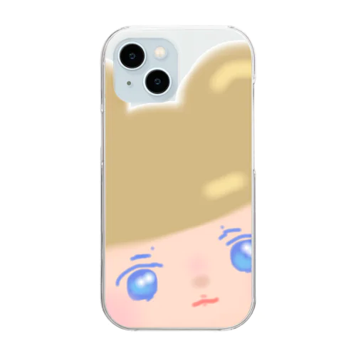 ミルクティーボーイ Clear Smartphone Case