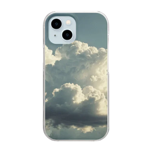 雲の彼方 Clear Smartphone Case