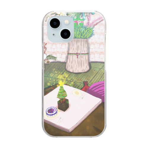 クリマ正月 Clear Smartphone Case