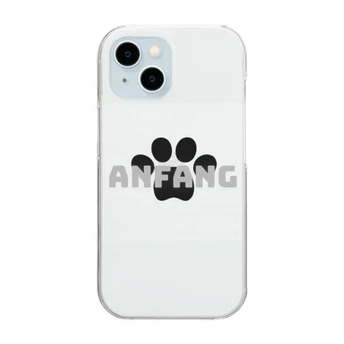 ANFANG Dog stamp series  Clear Smartphone Case
