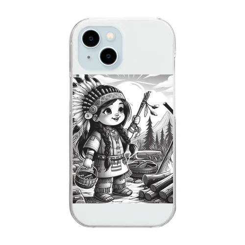 リトルアドラ Clear Smartphone Case