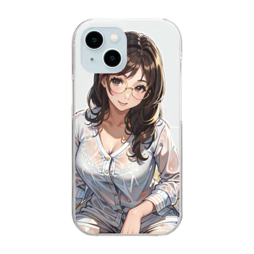 年上のお姉さん7 Clear Smartphone Case