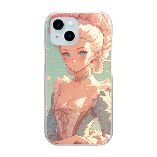 ベルサイユ宮殿の華　Tomoe bb 2712 Clear Smartphone Case