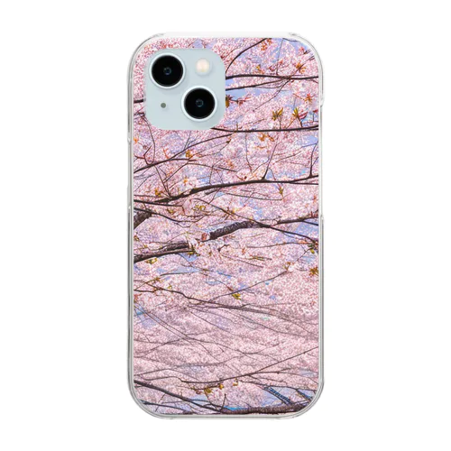 美しき桜 Clear Smartphone Case