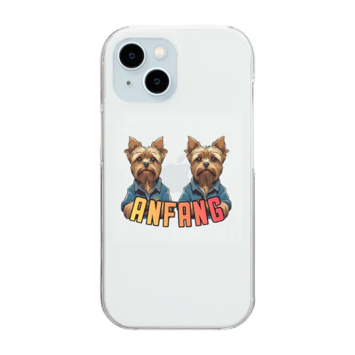 ANFANG YORKIES series  Clear Smartphone Case