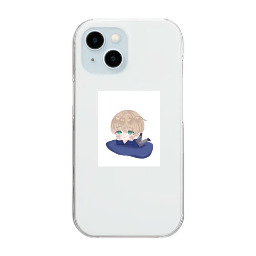 みんなのそばにるきさん Clear Smartphone Case