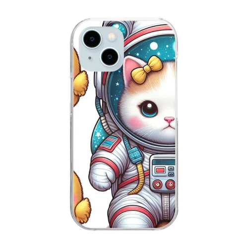 スペースキティ Clear Smartphone Case