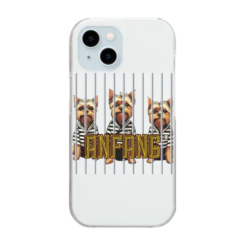 ANFANG PRISON YORKIE Clear Smartphone Case