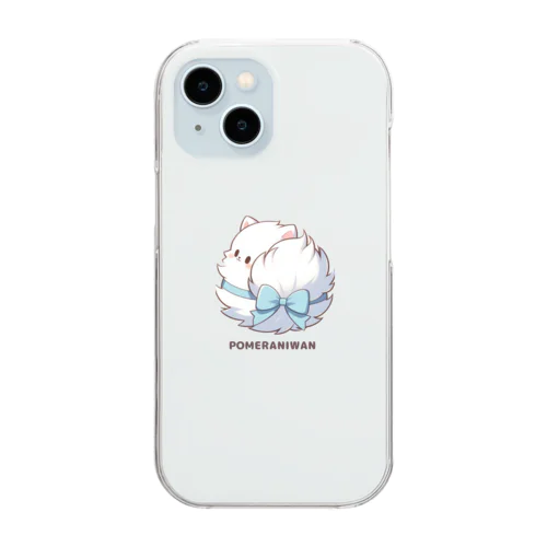 ぽめらにわんっ！ Clear Smartphone Case