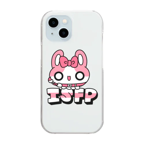 16性格タコちゃんず ISFP Clear Smartphone Case