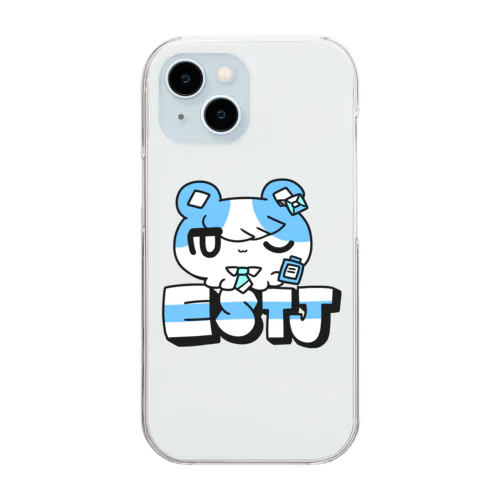 16性格タコちゃんず ESTJ Clear Smartphone Case