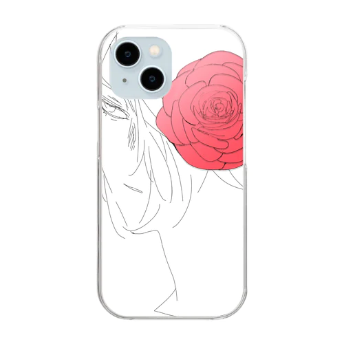 薔薇 Clear Smartphone Case