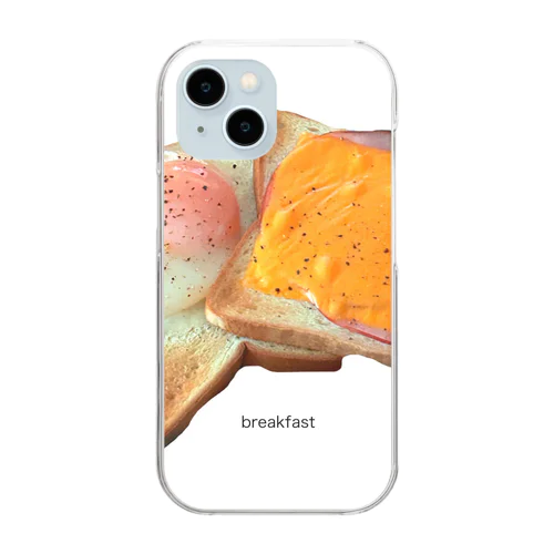 breakfast Clear Smartphone Case