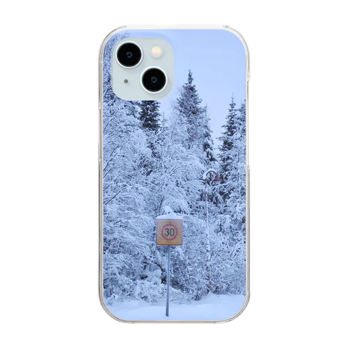 Snow  Clear Smartphone Case