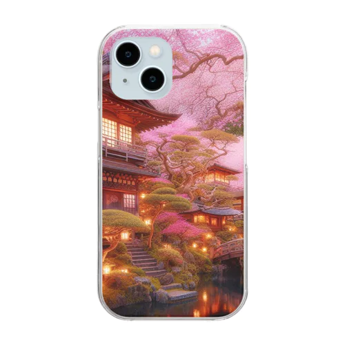 癒しの風景 Clear Smartphone Case