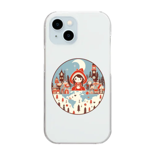 赤ずきんちゃんの世界 Clear Smartphone Case