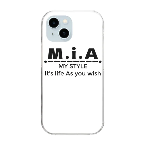 M.i.A Clear Smartphone Case