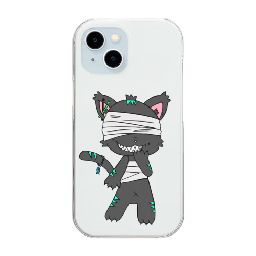 チェシャ猫 Clear Smartphone Case